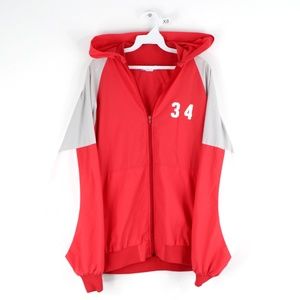 Vintage 80s Bedford Track and Field Hooded Jacket